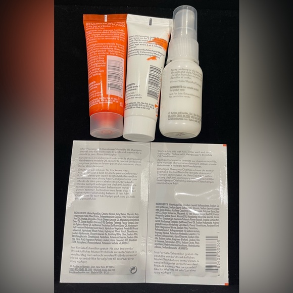 4 Items Bb Bumble & bumble Hairdresser Oil Bundle Shampoo Conditioner Mask - Picture 2 of 2